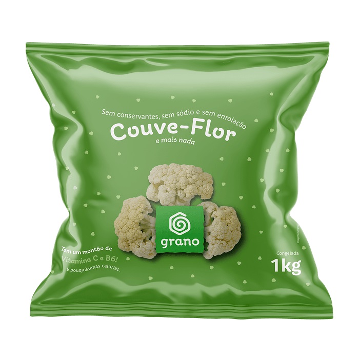 Couve Flor Congelado Grano 1kg